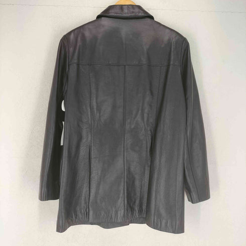 CENEFA セネファ lamb leather ラムレザー 羊革 比翼 ハーフコート レディース 13AR
