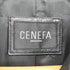 CENEFA セネファ lamb leather ラムレザー 羊革 比翼 ハーフコート レディース 13AR