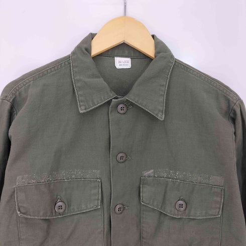 ユーエスアーミー U.S. ARMY 70s 73年会計 4th OG-107 UTILITY SHIRTS ユーティリティシャツ メンズ 161/2×32
