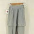 JICHOI COMFORT WAFFLE SLIM LAYERED PANTS ワッフル スリット レイヤード パンツ レディース 1