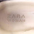 ザラ ZARA ウイングチップ メタリック 厚底 シューズ レディース EUR:38