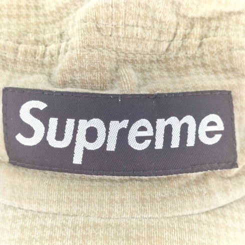 シュプリーム Supreme 千鳥格子 ベロア キャンプキャップ メンズ FREE