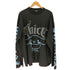 PSYNYXX コラボ ラインストーン キャラクタープリント L/S クルーネックTシャツ メンズ FREE