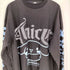 PSYNYXX コラボ ラインストーン キャラクタープリント L/S クルーネックTシャツ メンズ FREE