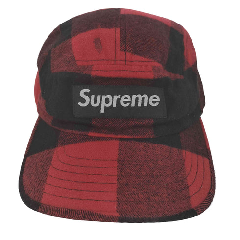 シュプリーム Supreme バッファローチェック キャンプキャップ メンズ FREE