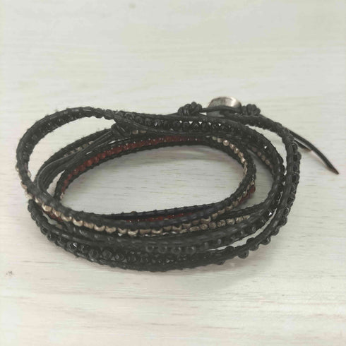 チャンルー CHAN LUU ONYM 925刻印 天然石 ラップブレスレット メンズ