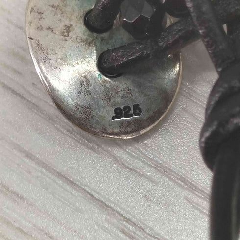 チャンルー CHAN LUU ONYM 925刻印 天然石 ラップブレスレット メンズ