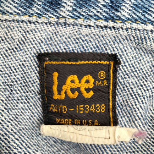リー Lee 80s USA製 PATD-153438 4ポケ デニム トラッカージャケット メンズ 42R