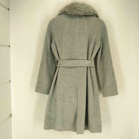 SOFUOL ソフール fox fur アンゴラ100 比翼 ロングコート レディース 3