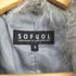 SOFUOL ソフール fox fur アンゴラ100 比翼 ロングコート レディース 3