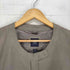 ギャップ Gap genuine leather 本革 ノーカラー レザージャケット レディース M