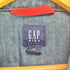 ギャップ Gap KIDS 00s OLD ワッペン 刺繍 トラッカー デニムジャケット Y2K レディース XXL