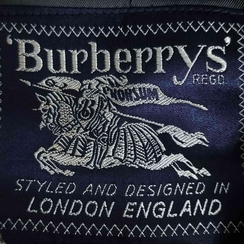 バーバリーズ BURBERRYS 60S~70S 100%WOOL グレンチェック ウール ステンカラーコート メンズ