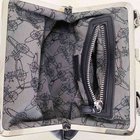 ヴィヴィアンウエストウッド Vivienne Westwood GRANNY FRAME PURSE グラニーフレームパース オーブロゴ チェーン がま口 ポシェット レディース