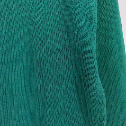 kohshin satoh arrston volaju フロントデザイン クルーネック コットン ニット メンズ JPN:M