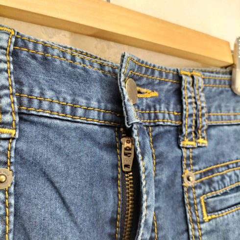 ニジュウサンク 23区 シンチバック フレア デニム パンツ レディース JPN:38