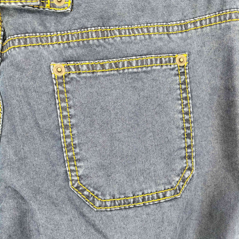 ニジュウサンク 23区 シンチバック フレア デニム パンツ レディース JPN:38