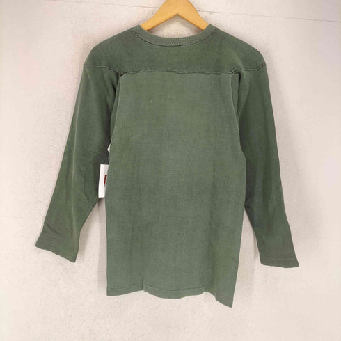 チャンピオン Champion 50s- タタキタグ WESTERN RESERVE ACADEMY 二段 フットボール 長袖 Tシャツ カットソー メンズ 34
