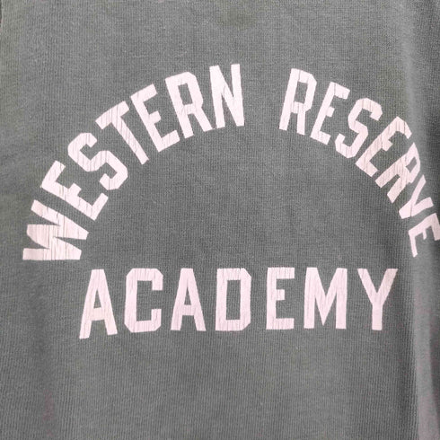チャンピオン Champion 50s- タタキタグ WESTERN RESERVE ACADEMY 二段 フットボール 長袖 Tシャツ カットソー メンズ 34