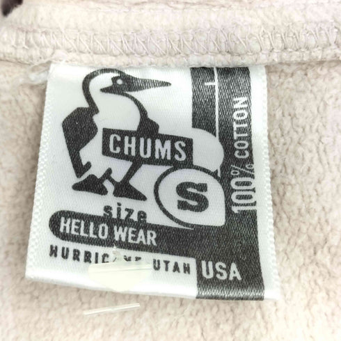 チャムス CHUMS スナップボタン プルオーバー半袖スウェット メンズ JPN:S