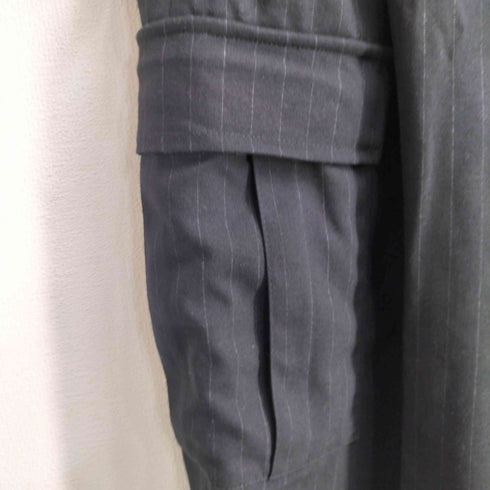MAGIC STICK マジックスティック 26SS HYBRID CARGO SLACKS BLACK STRIPES ハイブリッドカーゴスラックス メンズ JPN:M