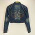 RED PEPPER JEANS クロップド 両面ポケット デニム ジャケット Y2K レディース import:S
