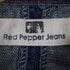 RED PEPPER JEANS クロップド 両面ポケット デニム ジャケット Y2K レディース import:S