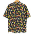 BURGER WORLD 総柄 S/S シャツ メンズ JPN:M
