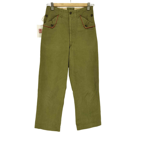 60-70s BOY SCOUTS OF AMERICA TALON ジップフライ ストレートパンツ レディース