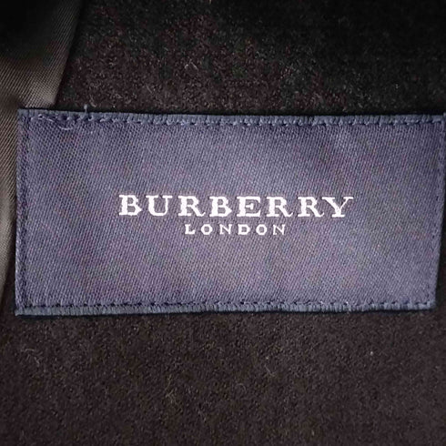 バーバリーロンドン BURBERRY LONDON 背抜き ノバチェック ウール 100% 3B テーラードジャケット メンズ import:M