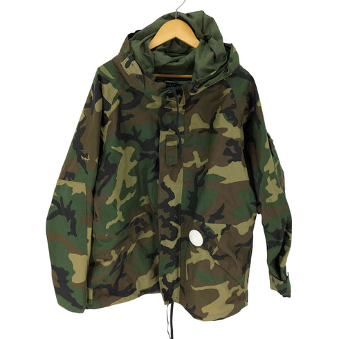 ユーエスアーミー U.S. ARMY VALLEY APPAREL 製 ECWCS PARKA COLD WEATHER ウッドランドカモ メンズ LARGE-REGULAR