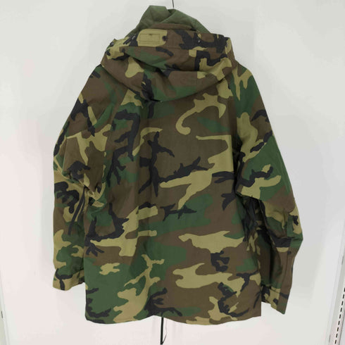 ユーエスアーミー U.S. ARMY VALLEY APPAREL 製 ECWCS PARKA COLD WEATHER ウッドランドカモ メンズ LARGE-REGULAR