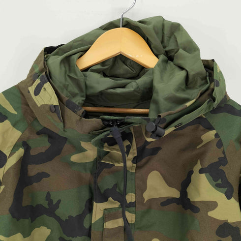 ユーエスアーミー U.S. ARMY VALLEY APPAREL 製 ECWCS PARKA COLD WEATHER ウッドランドカモ メンズ LARGE-REGULAR
