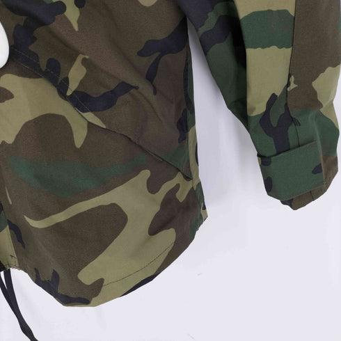 ユーエスアーミー U.S. ARMY VALLEY APPAREL 製 ECWCS PARKA COLD WEATHER ウッドランドカモ メンズ LARGE-REGULAR