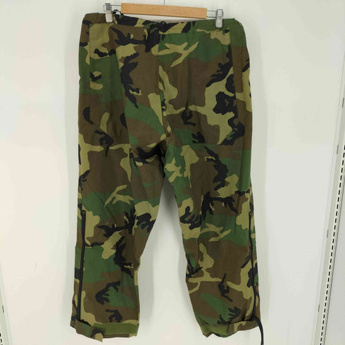 ユーエスアーミー U.S. ARMY FEDERAL PRISON INDUSTRIES 製 TROUSERS EXTENDED COLD WEATHER ウッドランド ゴアテックス オーバーパンツ メンズ LARGE-REGULAR