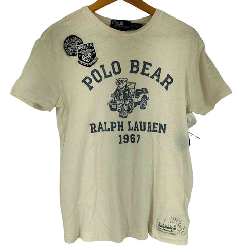 ポロバイラルフローレン Polo by RALPH LAUREN ポロベア クルーネック Tシャツ メンズ JPN:XS