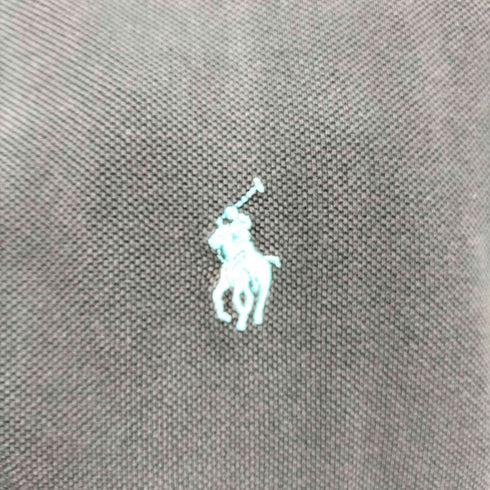 ポロバイラルフローレン Polo by RALPH LAUREN 90-00S ポニー刺繍 アーム カーゴ ポケット ギミック S/S ブラック ポロ シャツ メンズ import:M