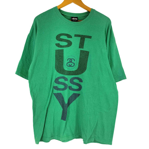 ステューシー Stussy ロゴデザインプリント 半袖 Tシャツ メンズ import:XL