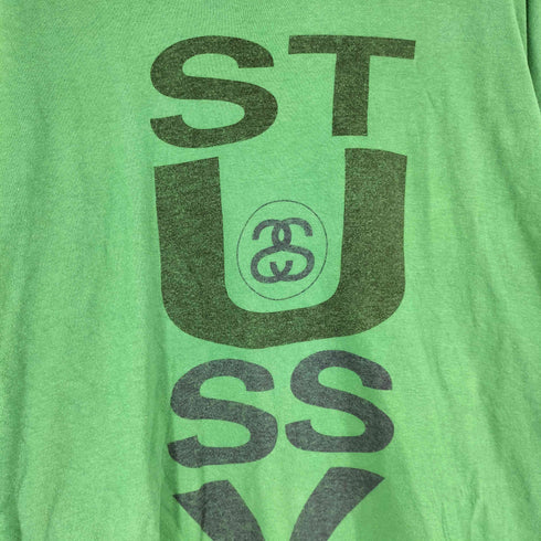 ステューシー Stussy ロゴデザインプリント 半袖 Tシャツ メンズ import:XL