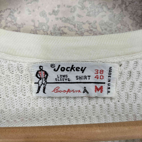 JOCKEY ジョッキー MADE IN USA USA製 サーマル 長袖 カットソー メンズ M