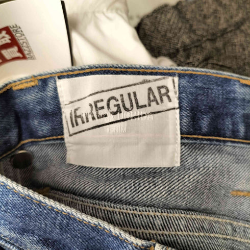 IRREGULAR イレギュラー TALON ストレート デニムパンツ レディース