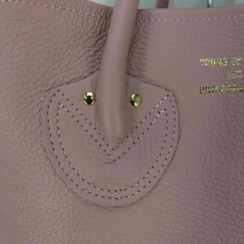 ヤングアンドオルセン YOUNG & OLSEN DRYGOODS STORE レザー ハンド バッグ レディース