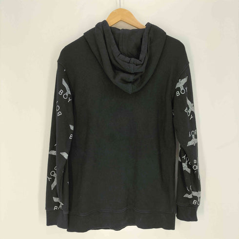 ボーイロンドン BOY LONDON ロゴプリント L/S プルオーバーパーカー Y2K お兄系 メンズ import:M