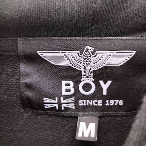 ボーイロンドン BOY LONDON ロゴプリント L/S プルオーバーパーカー Y2K お兄系 メンズ import:M