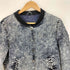 ボーイロンドン BOY LONDON ロゴワッペン デニム ブルゾン ジャケット Y2K ギャル クロップド レディース import:S
