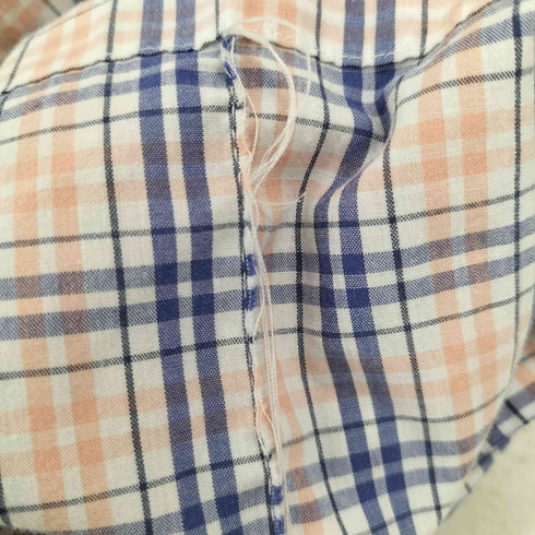 チャップスラルフローレン CHAPS RALPH LAUREN ロゴ刺繍 チェック 半袖 シャツ メンズ XXL