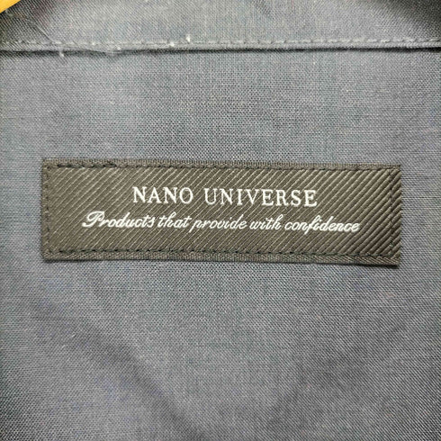 ナノユニバース NANO universe 1st TWシャツブルゾン メンズ S