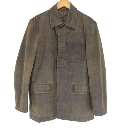 カルバンクライン CALVIN KLEIN ヴィンテージ加工 比翼 ジャケット メンズ M