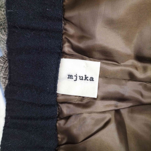 mjuka ミューカ ウール シンチバック クロップド パンツ Y2K レディース 1