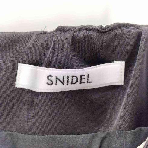 スナイデル snidel タックボリュームサテンキャミワンピース レディース 1